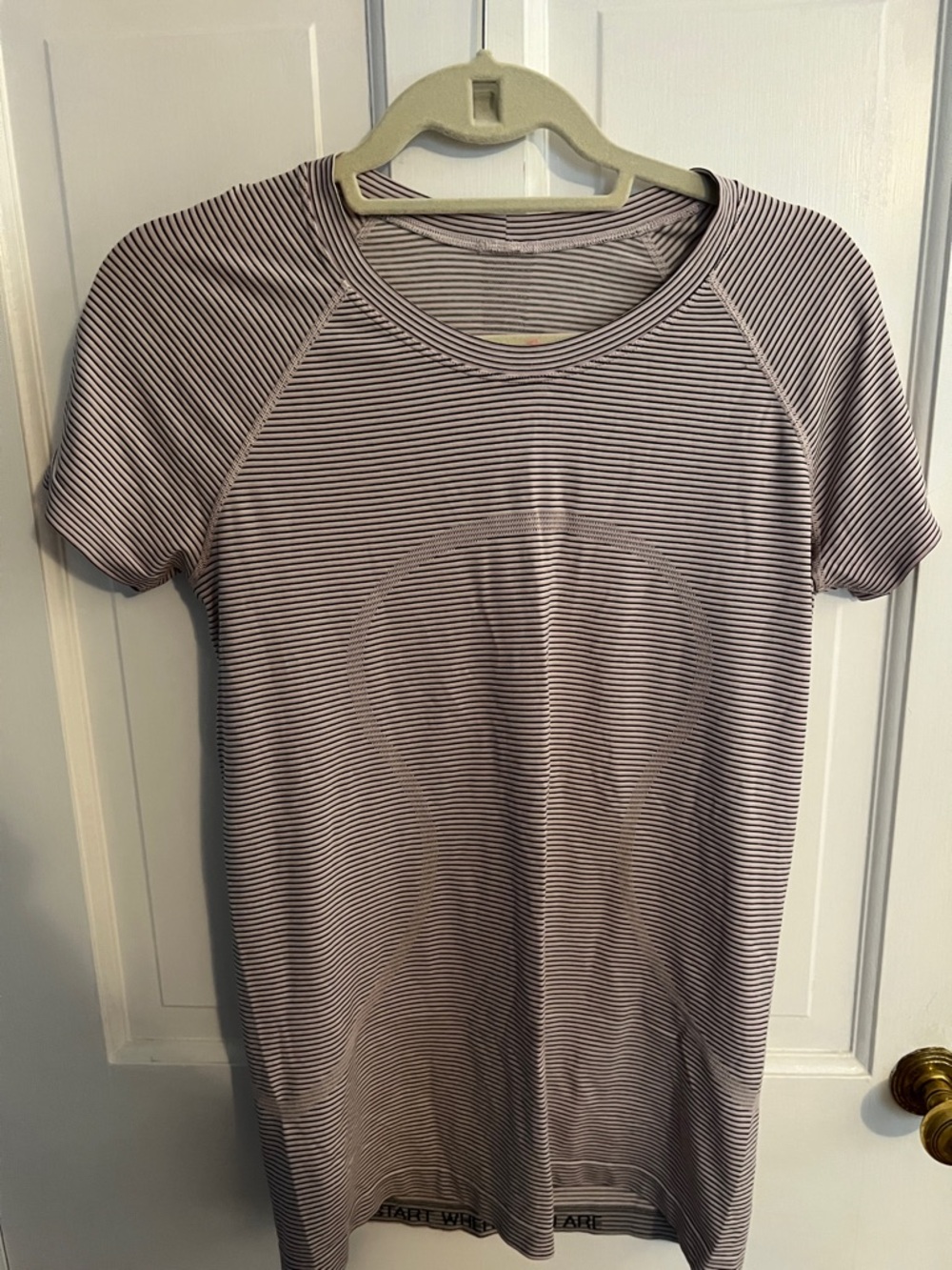 Lululemon Swiftly Tech 2.0 Short Sleeve Striped